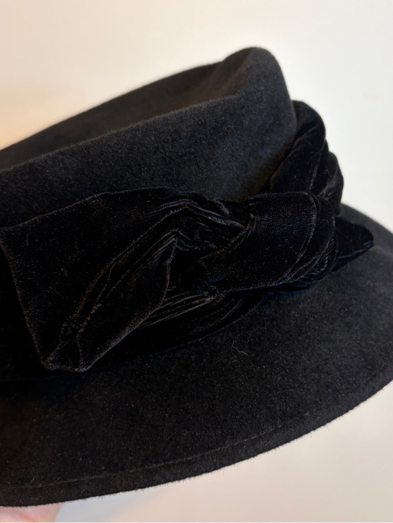 Diamond Supply Co. Black Velvet-Band Wool Fedora Hat main image 5